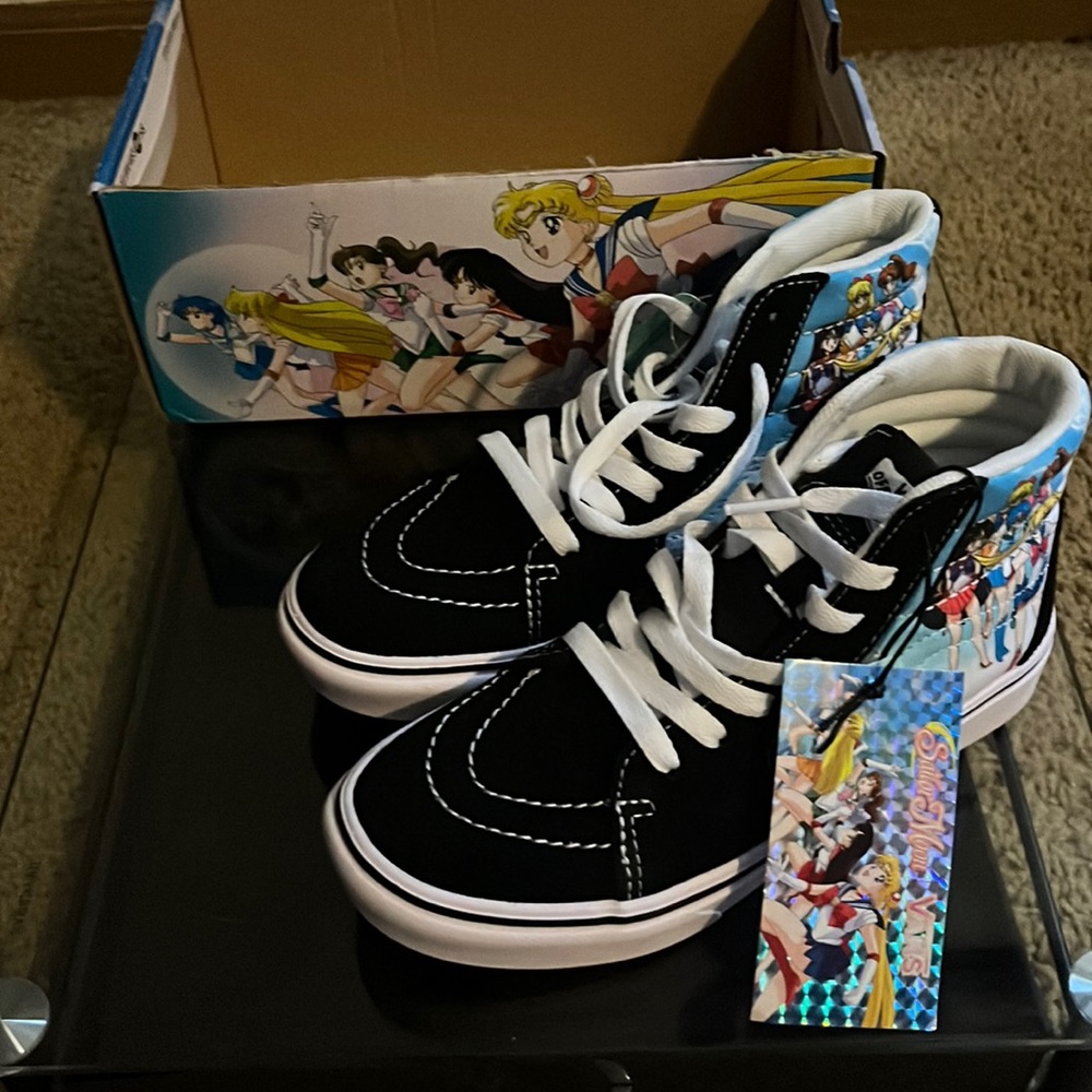 Kids Sailor Moon Vans Shoes